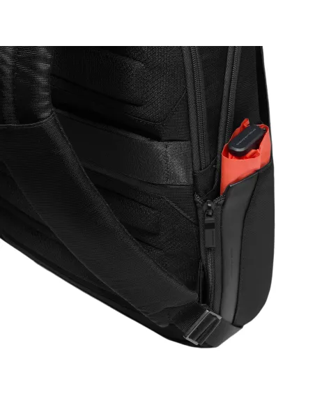 Piquadro Orion 14 PC backpack with two compartments, black