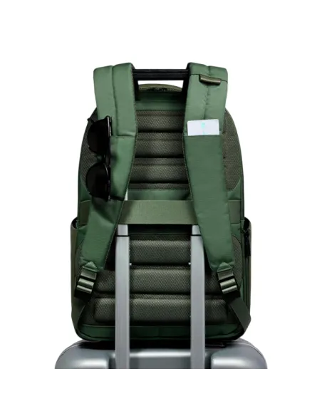 Piquadro Orion 15.6 laptop backpack, green