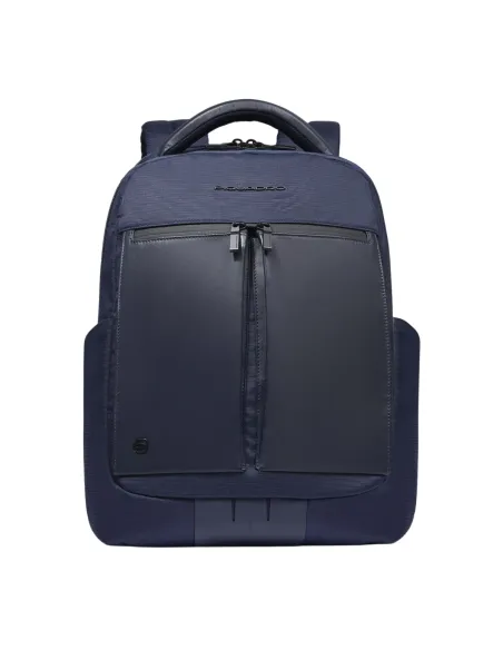 Zaino porta computer da 15,6 Piquadro Orion, blu