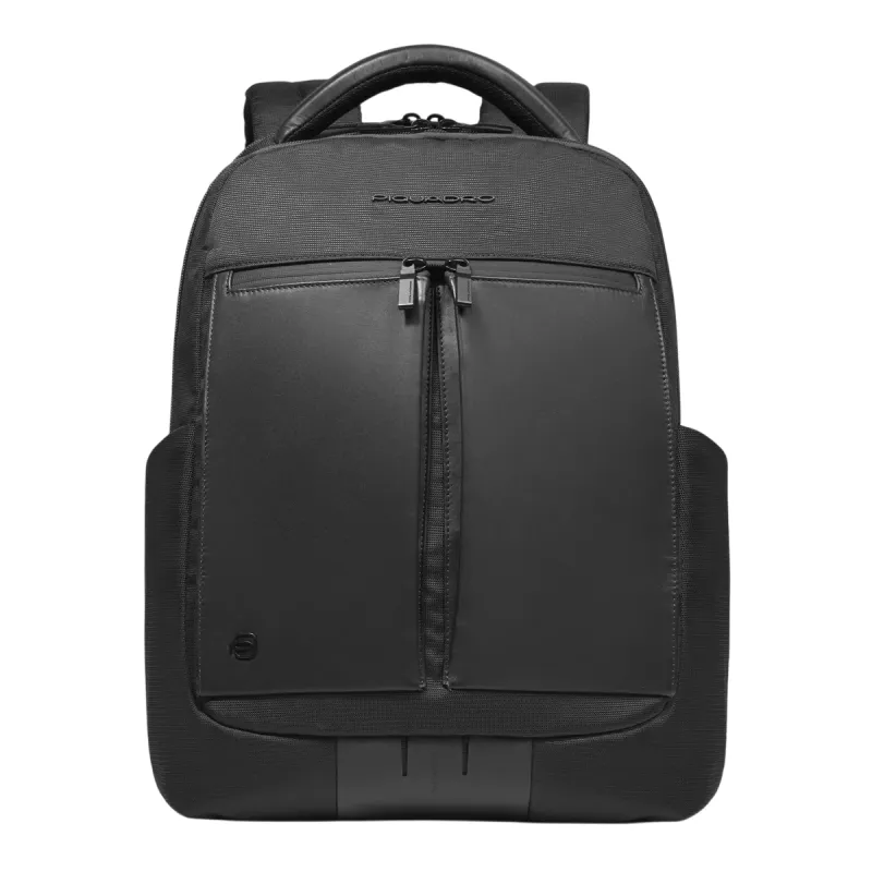 Zaino porta computer da 15,6 Piquadro Orion, nero