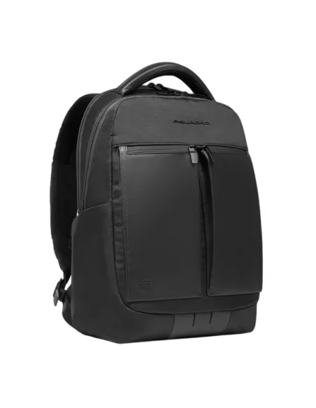 Piquadro Orion 15.6 Laptop-Rucksack, schwarz