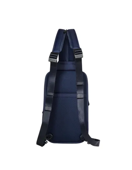 Piquadro Orion mono-sling bag/backpack, blue