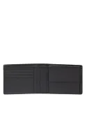 Piquadro Orion men's wallet with coin purse, black