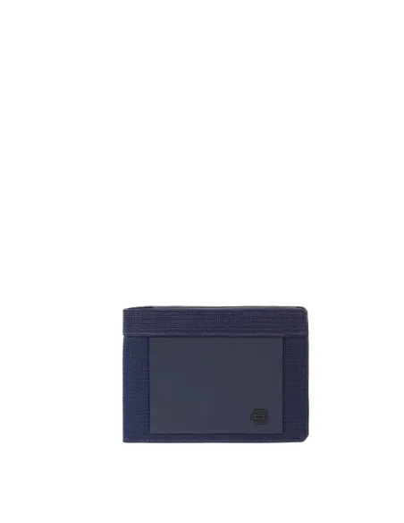 Piquadro Orion men's wallet, blue