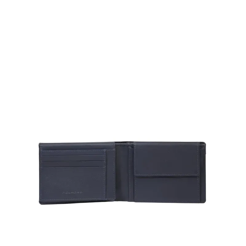Piquadro Orion men's wallet, blue 2