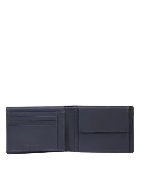 Piquadro Orion men's wallet, blue
