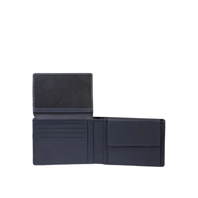 Portafogli uomo completo Piquadro Orion, blu