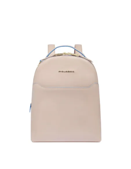Piquadro Blue Square women's backpack, pink