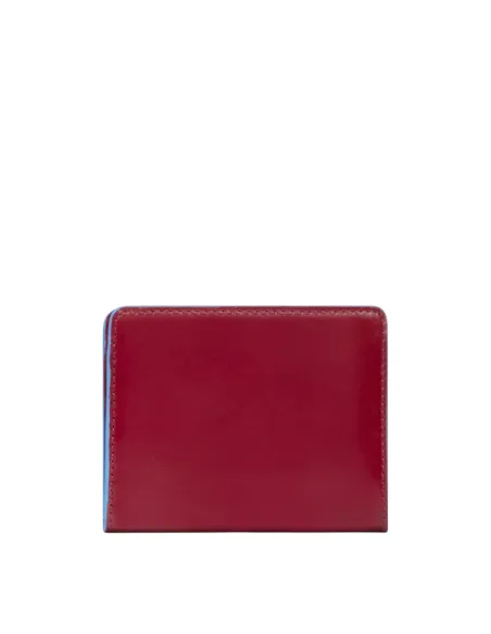 Piquadro Blue Square kleine Damen-Geldbörse, rot