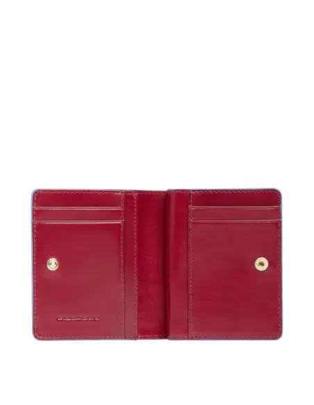 Piquadro Blue Square small women's wallet, red