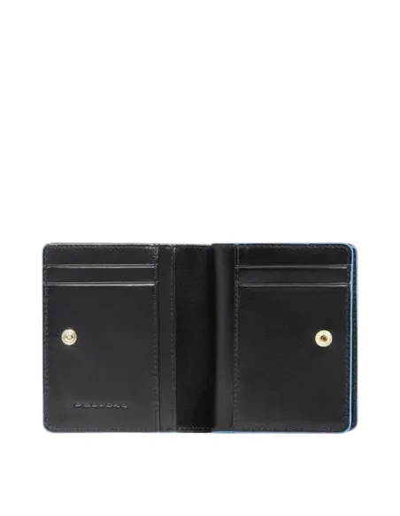 Piquadro Blue Square small women's wallet, black