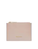 Piquadro Blue Square women's coin pouch with card slots, pink