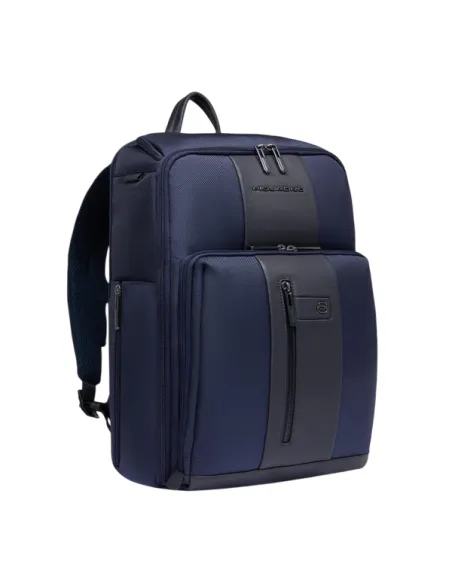 Zaino da viaggio porta pc Piquadro Brief2, blu