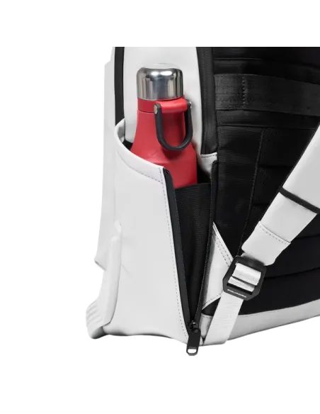 Piquadro C2OW Laptop-Rucksack aus wasserdichtem Stoff, weiß