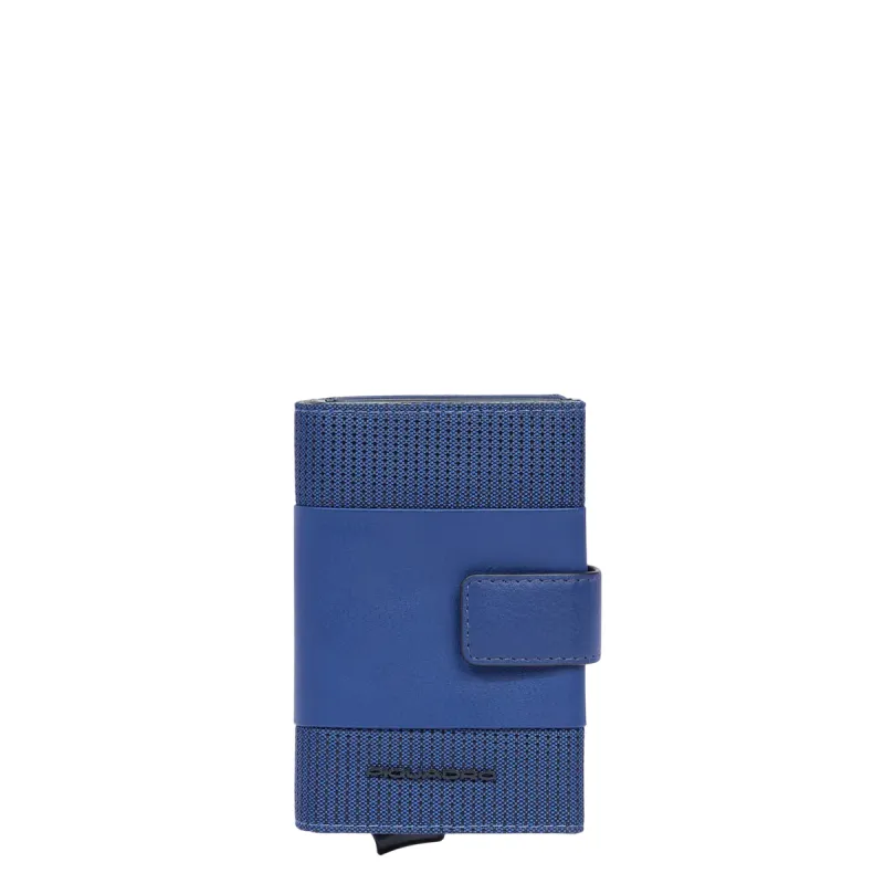 Piquadro PQ Earth Cash and credit card holder in metal...
