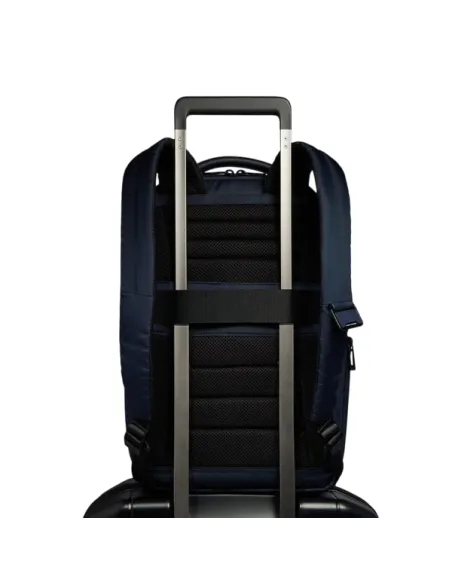 Zaino da viaggio misura Ryanair porta pc 14 Piquadro Wollem, blu