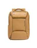Zaino piccolo con porta pc da 13,3 Piquadro Cronus, giallo
