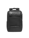 Kleiner Rucksack mit 13.3 Laptopfach Piquadro Cronus, schwarz