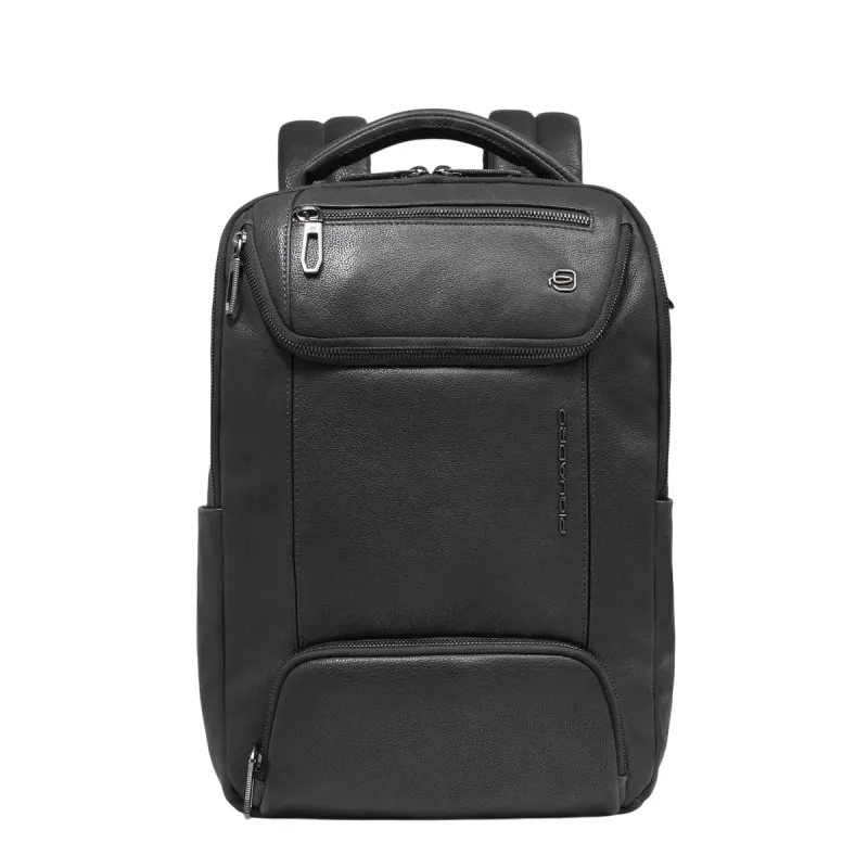 Piquadro Cronus small backpack with 13.3 laptop...