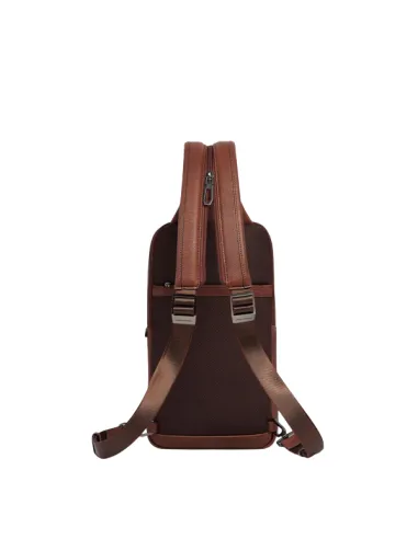 Piquadro Cronus leather mono sling...