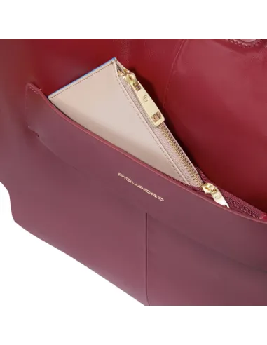 Piquadro Blue Square shopping bag, red