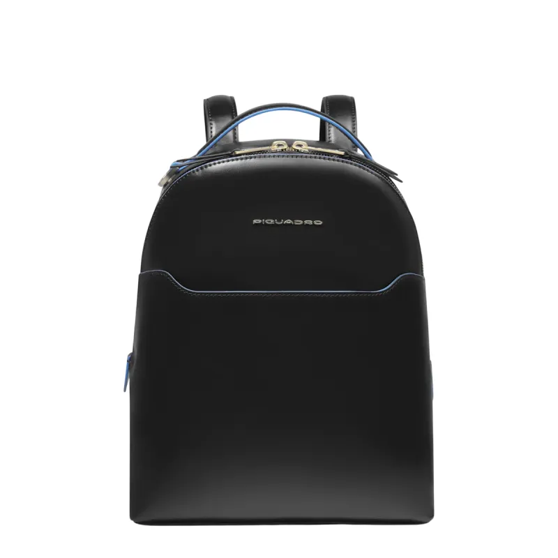 Piquadro Blue Square women's backpack, black