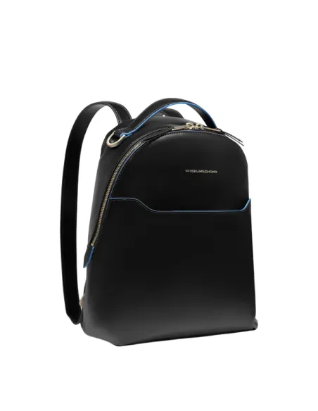 Piquadro Blue Square women's backpack, black