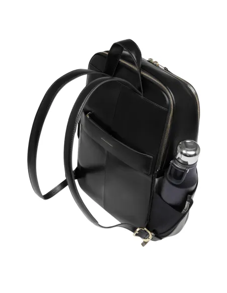 Piquadro Blue Square 14 Laptop-Rucksack für Frauen, schwarz