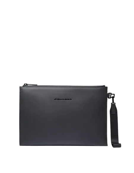 Pochette in tessuto impermeabile porta iPad®11 Piquadro C2OW, nera