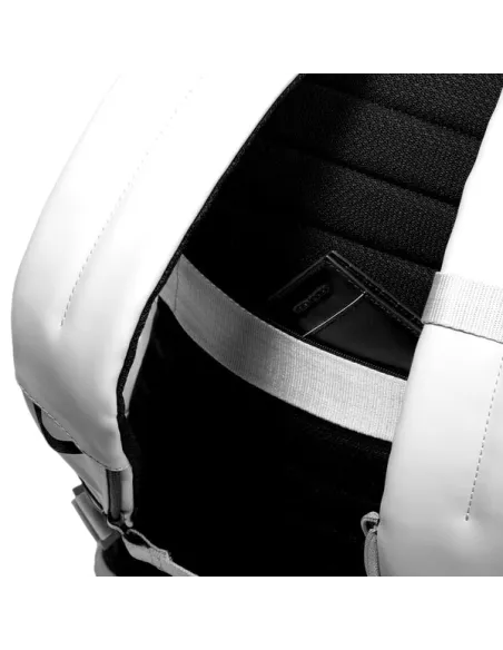 Piquadro Roll-Top computer backpack, white