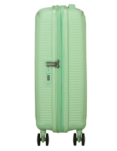 Erweiterbarer 55 cm Trolley American Tourister Soundbox, Pastel Green