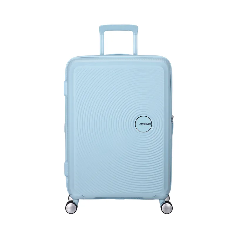 Mittelgroßer Hartschalen-Trolley Soundbox, Pastel Blue 2