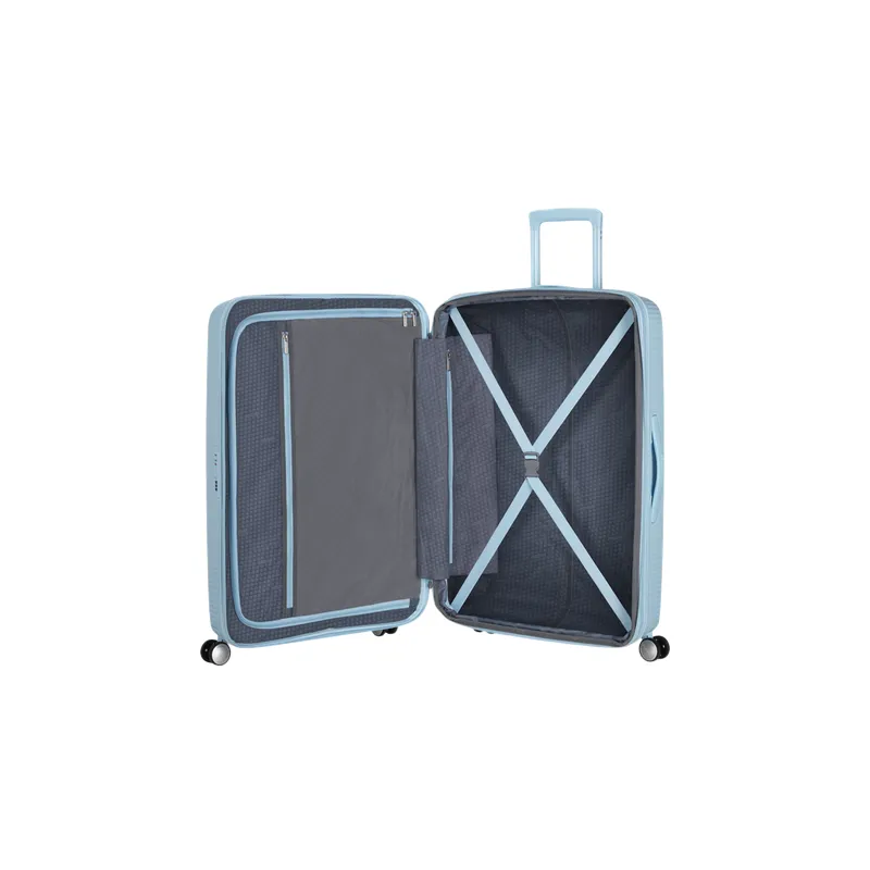 Expandable Large Trolley Soundbox, Pastel Blue 2