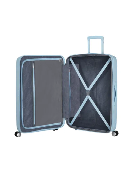 Expandable Large Trolley Soundbox, Pastel Blue