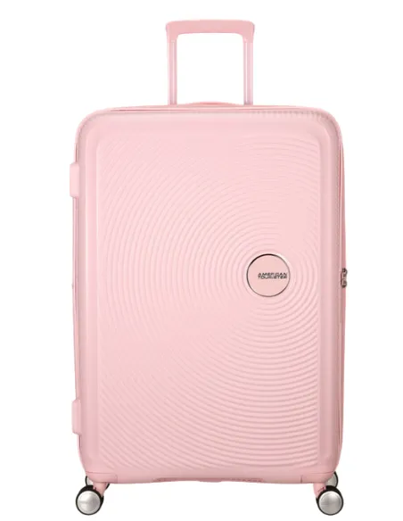 Trolley Grande espandibile American Tourister SoundBox, Pastel Pink
