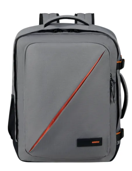 Mittelgroßer Reiserucksack mit Laptopfach American Tourister Take2Cabin, Dark Grey