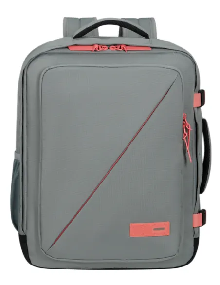 American Tourister Take2Cabin Medium-sized travel backpack with laptop holder, Sage Coral