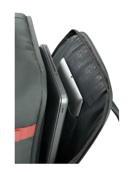 American Tourister Take2Cabin Medium-sized travel backpack with laptop holder, Sage Coral