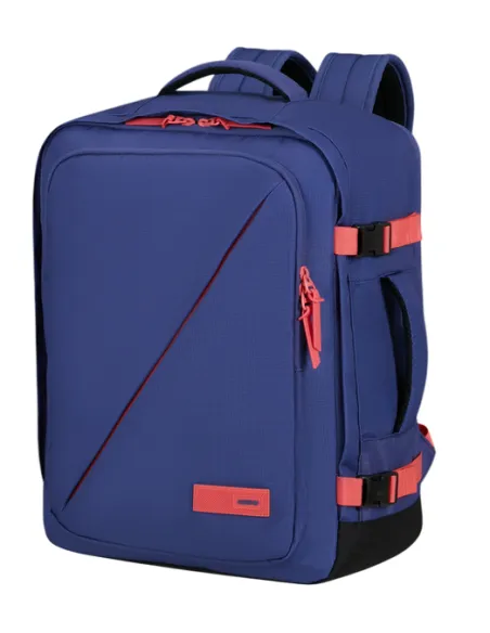 Zaino da viaggio medio American Tourister Take2Cabin, Dusk Purple-Sunset Coral