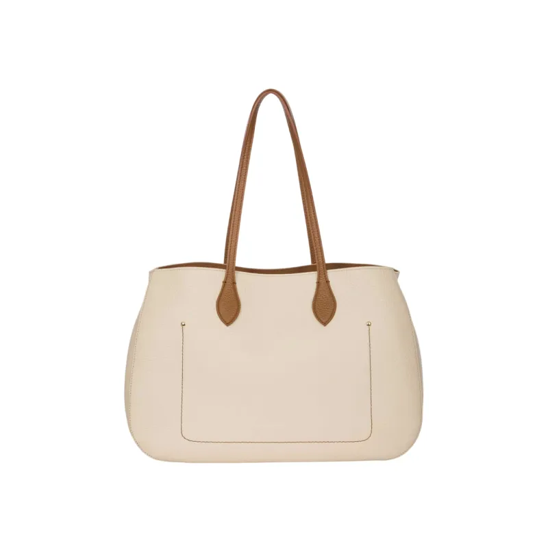 Bric's Gondola shopping bag, cream-brown