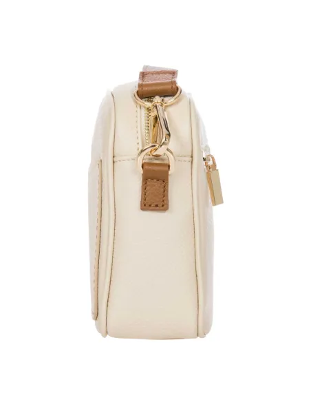 Borsa a tracolla Brics Magnolia, panna-cuoio