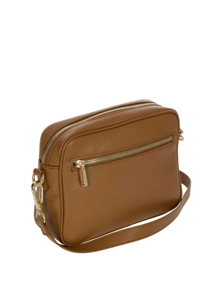 Borsa a tracolla Brics Magnolia, cuoio