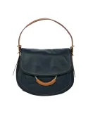Borsa a spalla in pelle Brics Gondola , blu