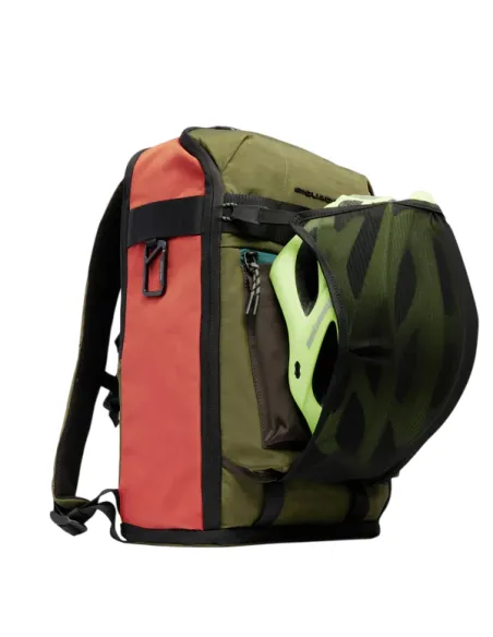 Piquadro Arne Reise-Rucksack, grün-orange