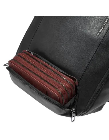 Zaino porta pc da 15,6 in pelle...