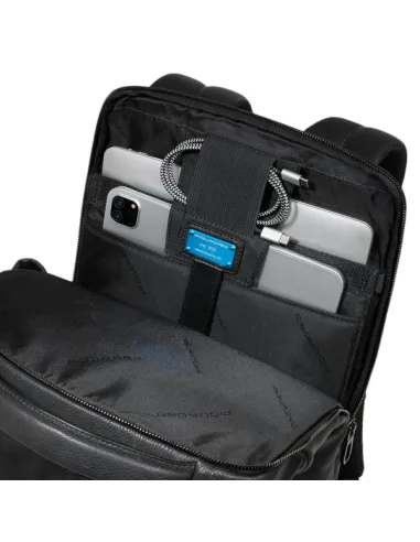 Zaino porta pc da 15,6 in pelle...