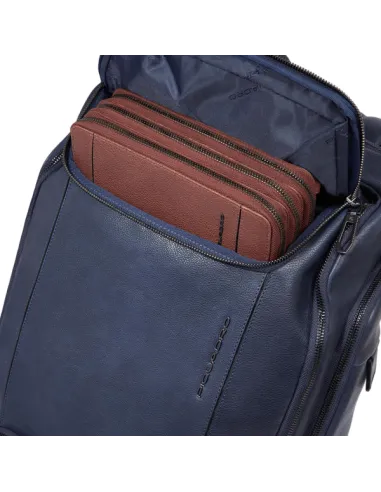 Piquadro Cronus 15.6 leather laptop...