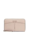 Portafogli donna con zip Piquadro Ashley, rosa