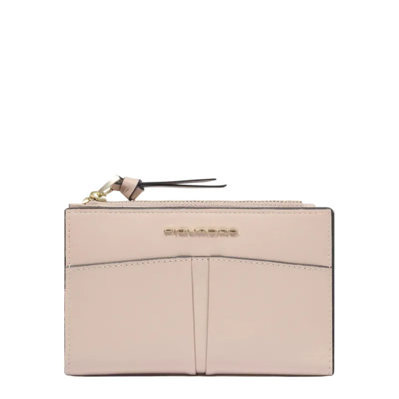 Piquadro Ashley small ladies' wallet with side coin...