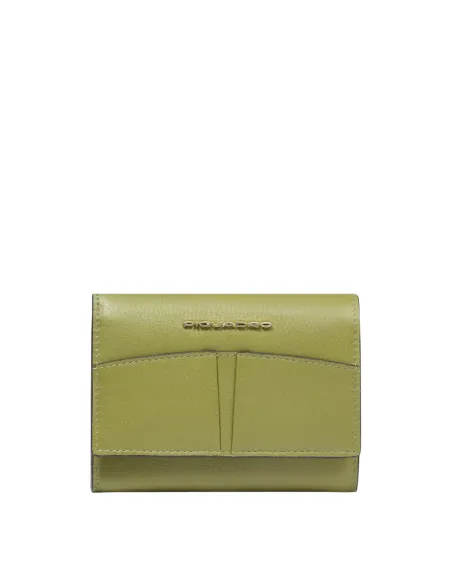 Piquadro Ashley small women's wallet, green